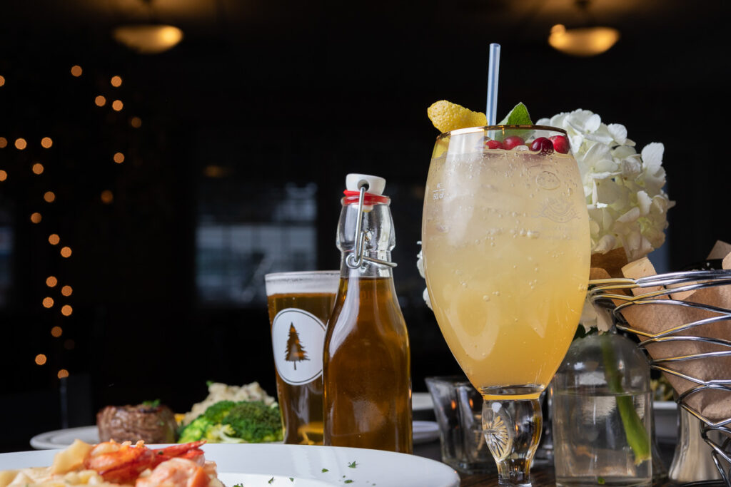 Celebration of The Holidays with Bruno’s with food and drinks 