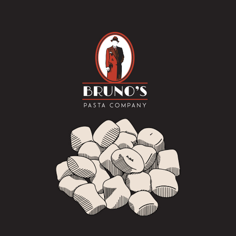 Bruno's Pasta Company Gnocci Packaging