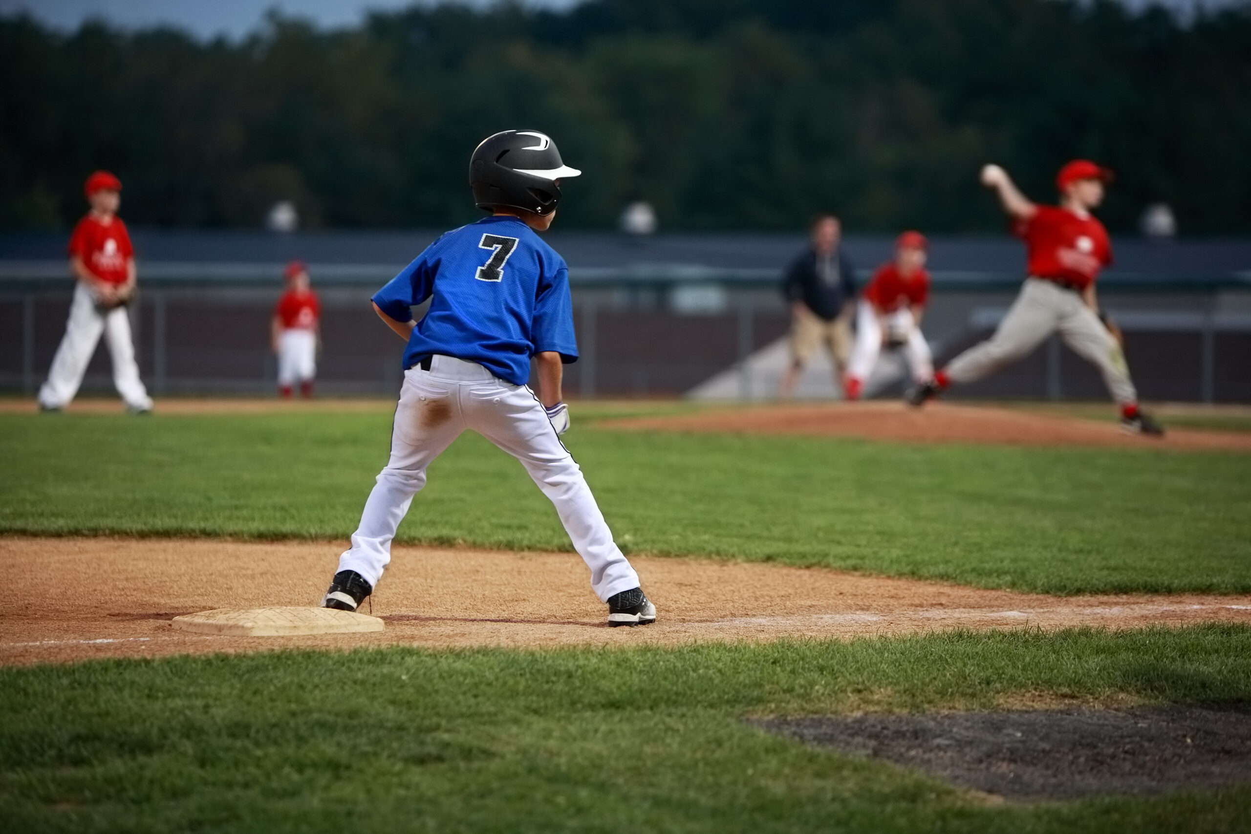 Little League Runner on third
